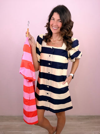 Playful Stripes Dress
