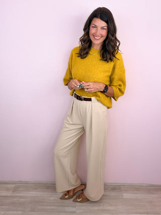 Fifth Avenue Pants (Ecru)