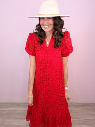 Meadow Whisper Midi Dress