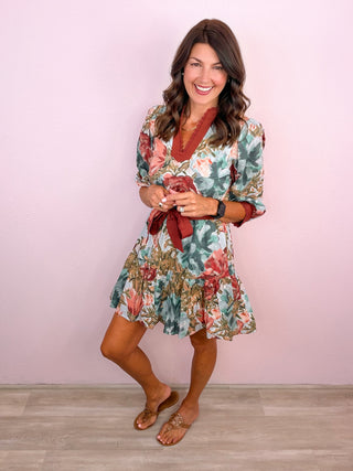 Perfect Vision Dress - Chestnut