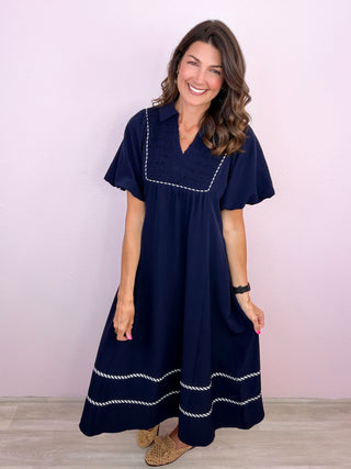 Graceful Days Midi Dress