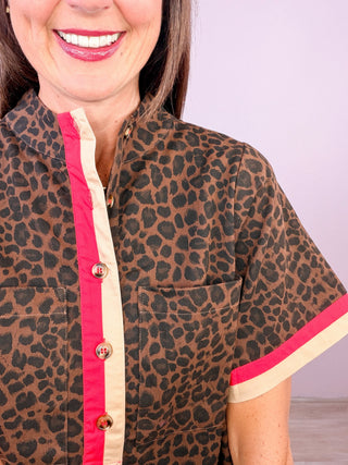 Wild Card Top (Brown)