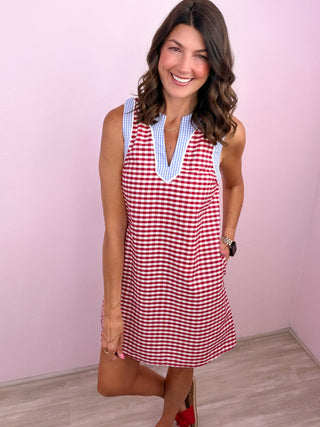 Sweet & Sunny Dress (Red)