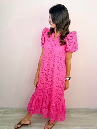 Meadow Whisper Midi Dress