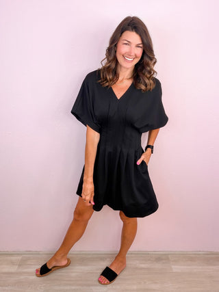 Confident Chic Dress (Black)
