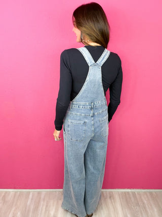 Effortless Agenda Denim Overalls