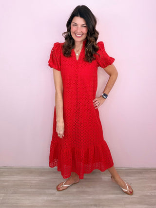 Meadow Whisper Midi Dress