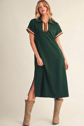Beautifully Simple Dress (Hunter)