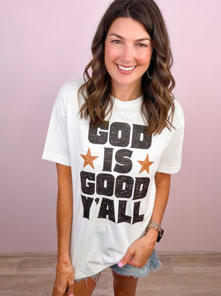 God Is Good Y'all T-shirt