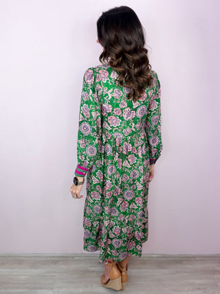Keepsake Floral Midi Dress