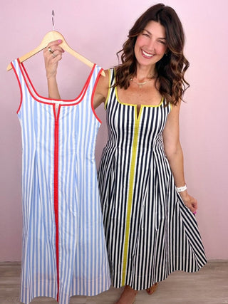 A Chic Stroll Midi Dress
