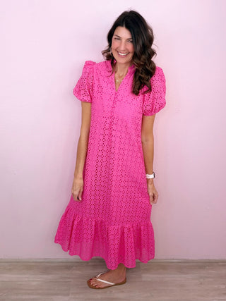 Meadow Whisper Midi Dress