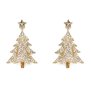 The Merry & Bright Sparkle Tree Earrings