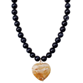 Heartstrings Beaded Necklace