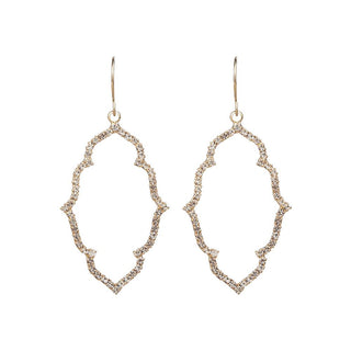 Rhinestone Dangle Earring