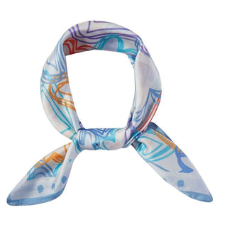 Playful Hearts Scarf (Blue)
