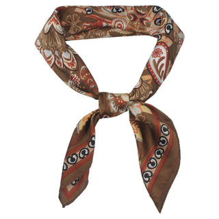 Paisley Medallion Print Scarf