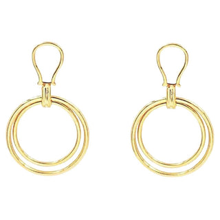 The Golden Connection Double Hoop Earrings