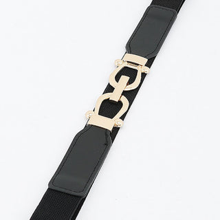 The Belmont Horsebit Stretch Belt