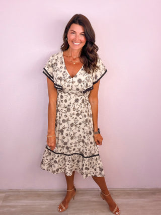 Refined Romance Midi Dress