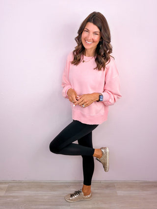The Everyday Essential Sweatshirt - Pink