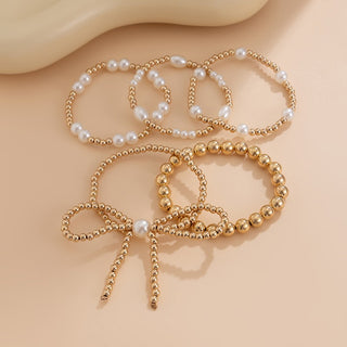 Multilayer Ball Chain Bracelet Set