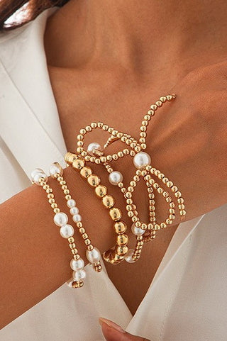 Multilayer Ball Chain Bracelet Set