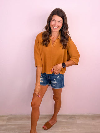 Quiet Luxury Top (Camel)