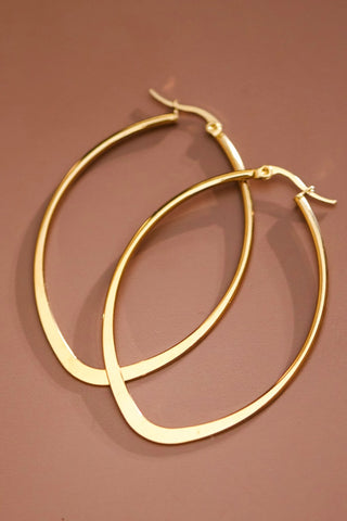Minimal Glam Hoops