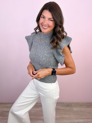 Soft Statement Sweater Top