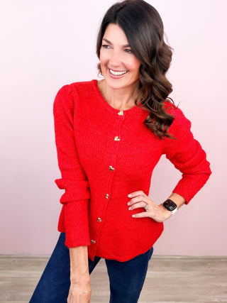 Touch Of Heart Cardigan
