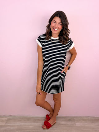Simple Agenda Dress (Black)