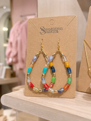 Color Crush Beaded Earrings