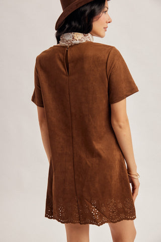 Vegan Suede Moments Dress