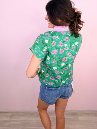 Floral Pop Top