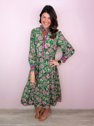 Keepsake Floral Midi Dress