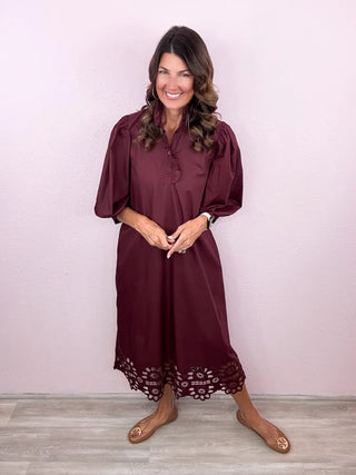 Charming Through Midi Dress