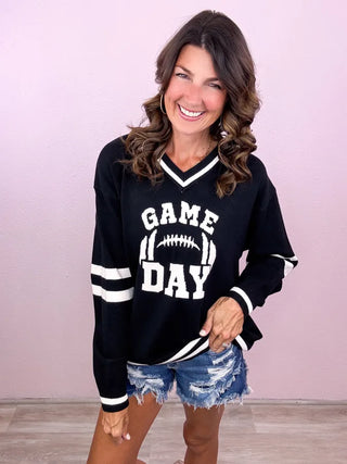Game Day Varsity Sweater
