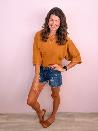 Quiet Luxury Top (Camel)