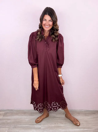 Charming Through Midi Dress