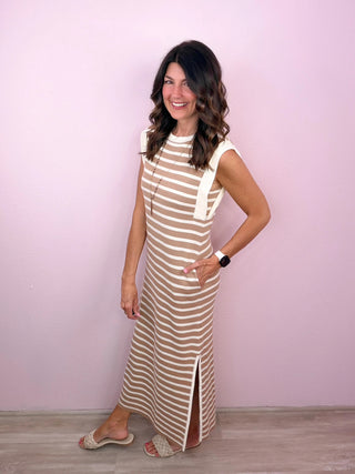 Clean Lines Midi Dress