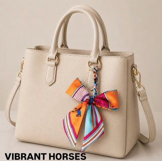 Bow Scarf Keychain