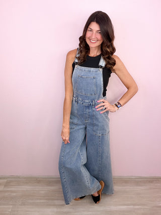 Effortless Agenda Denim Overalls