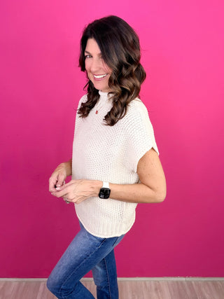 Fresh Start Sleeveless Sweater