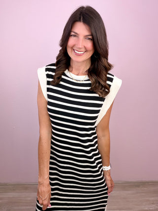 Clean Lines Midi Dress