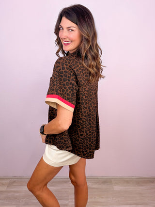 Wild Card Top (Brown)