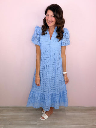 Meadow Whisper Midi Dress