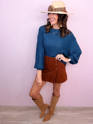 True Style Solid Sweater