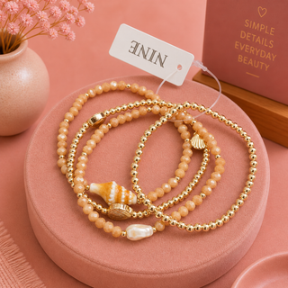 Golden Shore Bracelet Stack