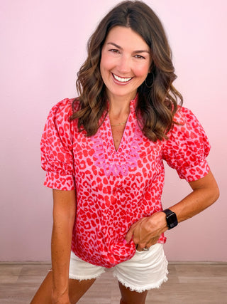 Statement Maker Top (Pink)
